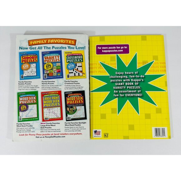Puzzle Magazines Word Seek Word Find Crossword Logic Sudoku Mad Libs Variety & M - Picture 5 of 7